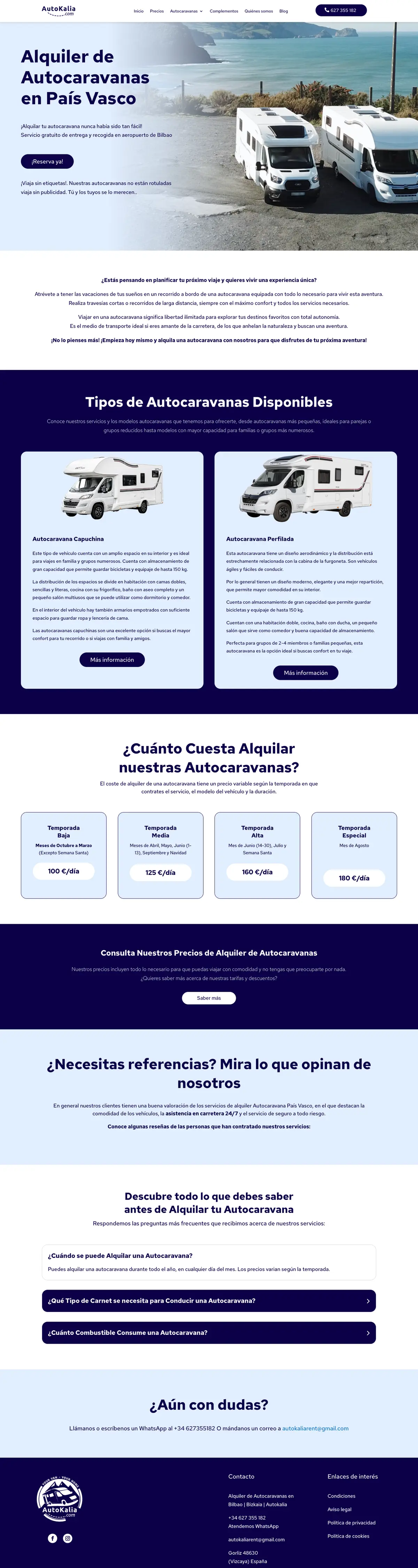 Página completa de Autokalia