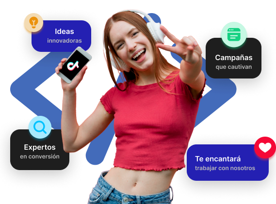 Agencia de TikTok Ads: anuncios nativos que captan clientes